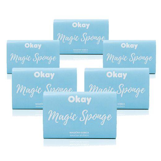 Okay Magic Sponge set šest paketa (6 x 2 kom)