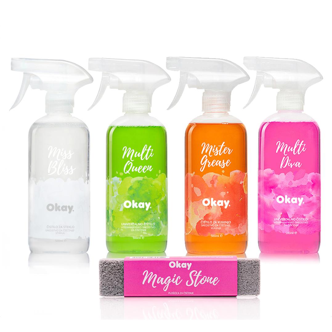 Okay set sredstava za čišćenje #SpringClean + PLUS