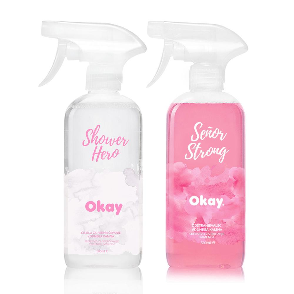 Okay set za čišćenje #DuoShower